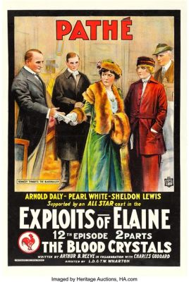  The Exploits of Elaine -  Un'avventurosa commedia muda con una protagonista indimenticabile!